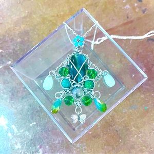 Unique Beaded Labradorite Necklace